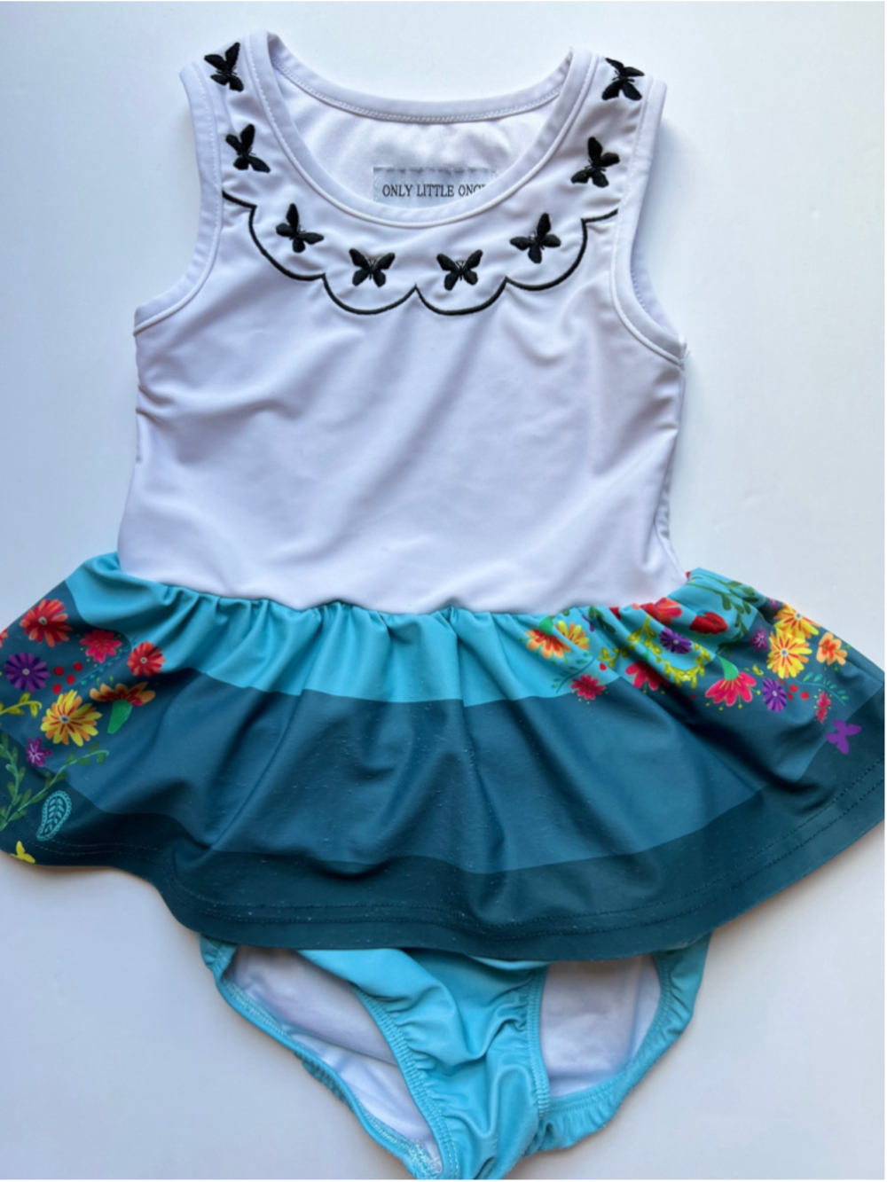 Only Little Once Encanto Mirabel Two-Piece Swim Suit Toddler 2/3